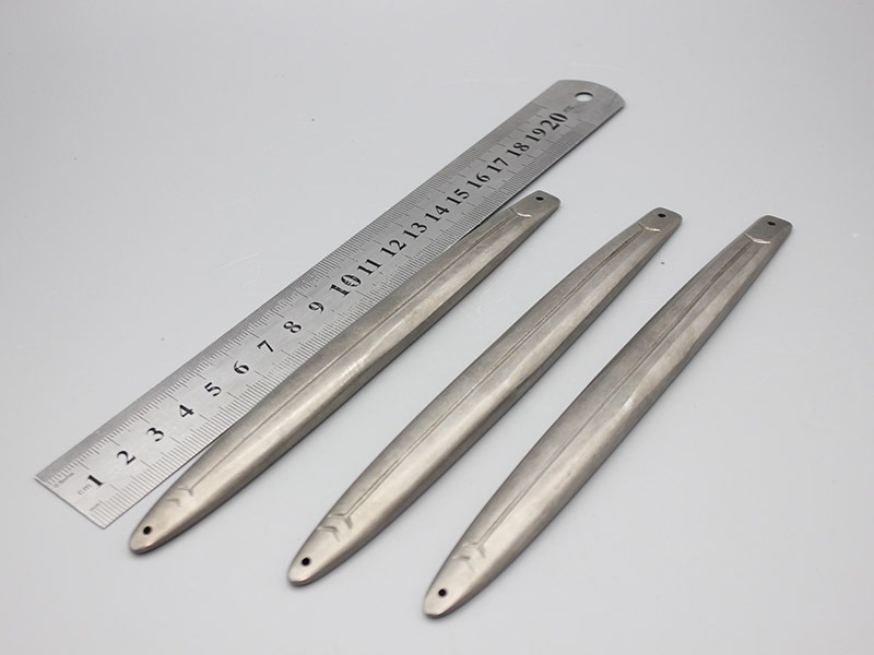 Tungsten alloy long jig Fishing weight for deep sea fishing